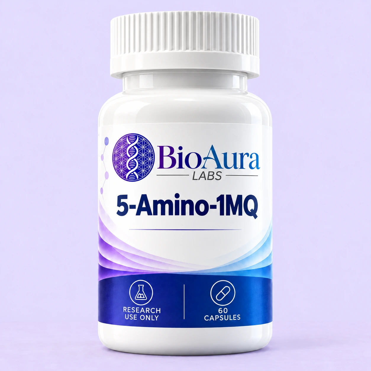 5-Amino-1MQ BioAura research product mockup