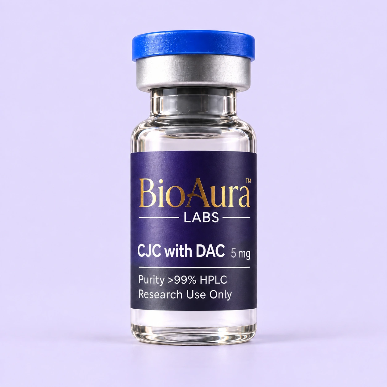CJC with DAC BioAura research product mockup