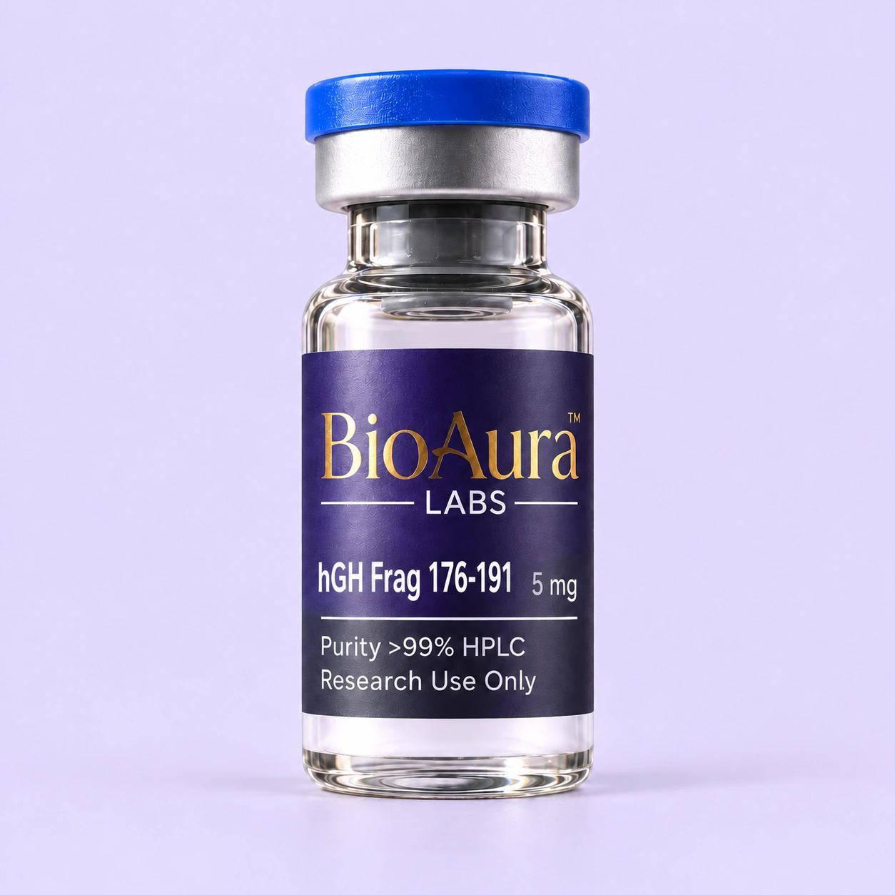 hGH Frag 176-191 BioAura research product mockup