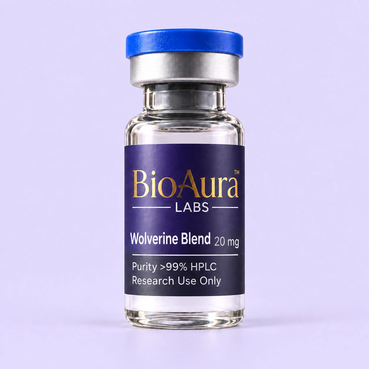 Wolverine Blend BioAura research product mockup